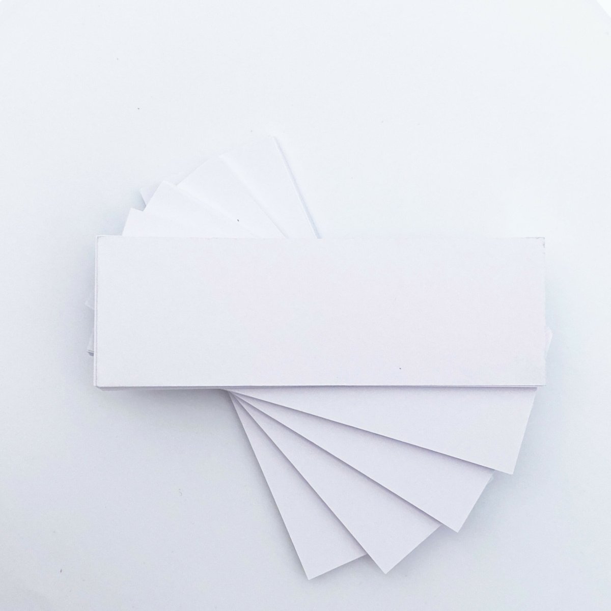 Leitner Flashcards Karteikarten Vokabeln Weiß Blanko