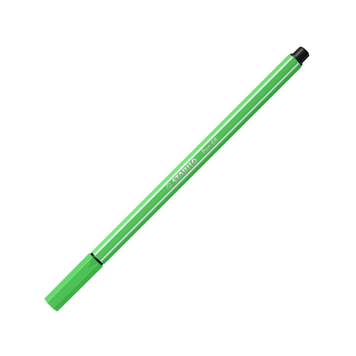 STABILO Pen 68 Premium-Filzstift Einzelstift laubgrün
