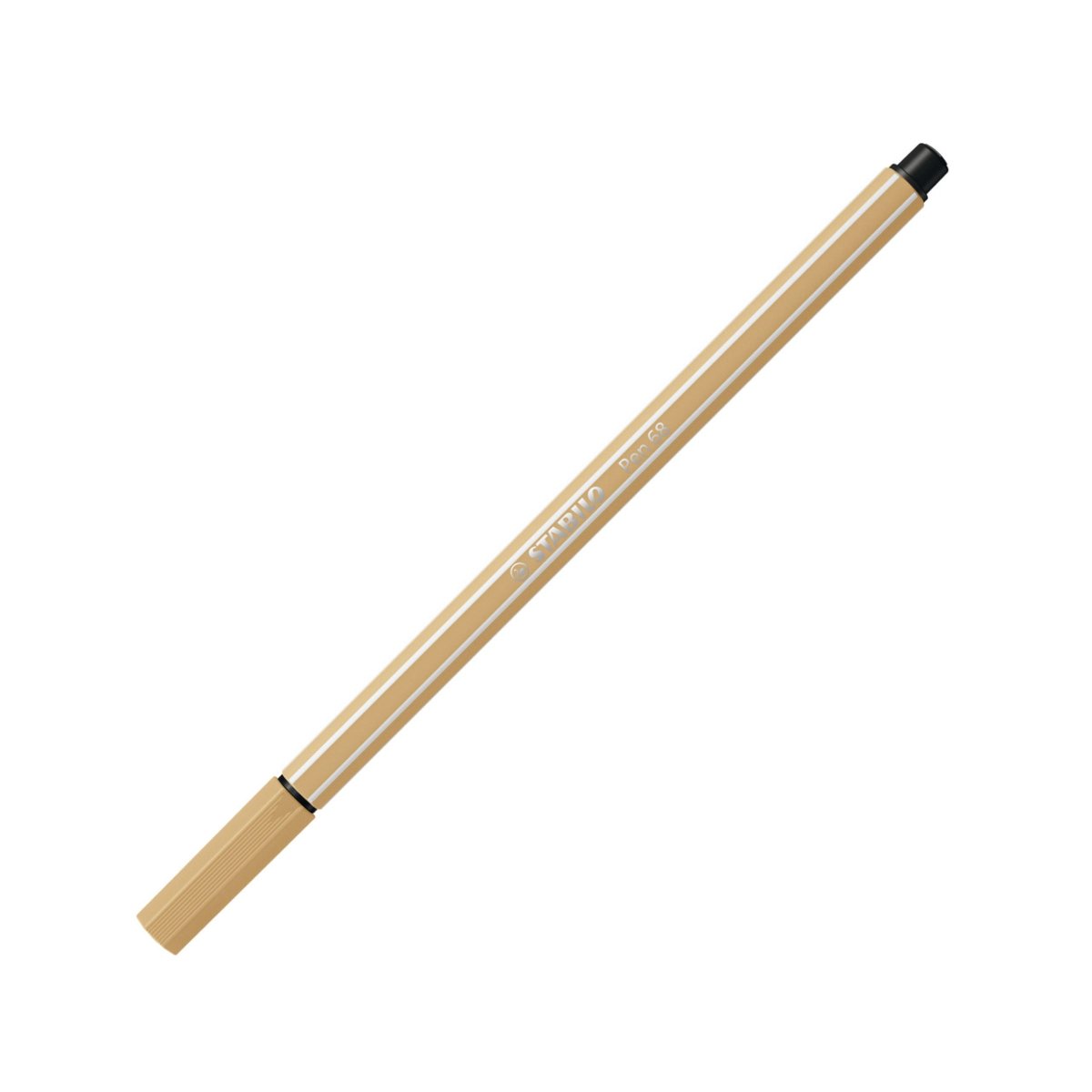 STABILO Pen 68 Premium-Filzstift Einzelstift ocker hell
