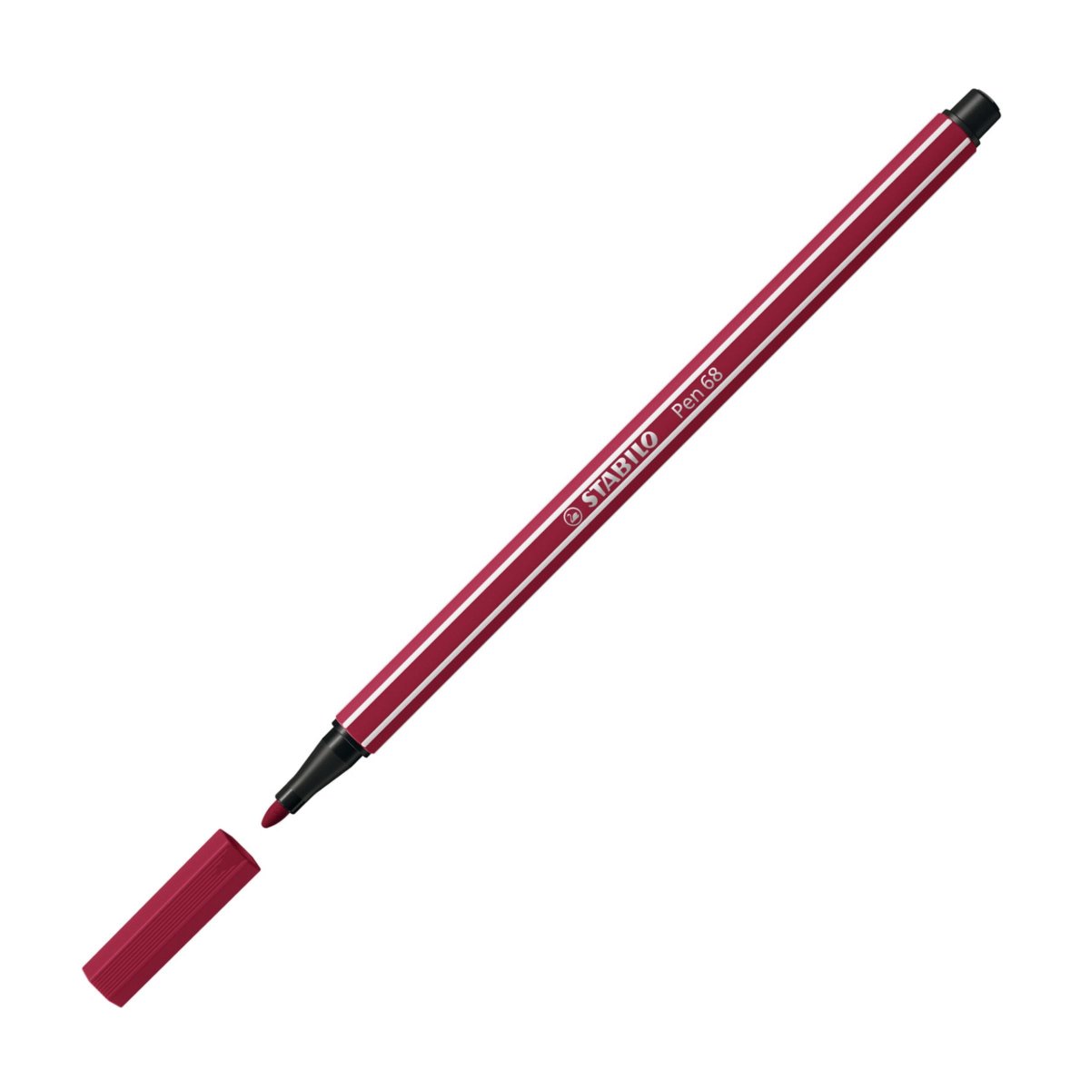 STABILO Pen 68 Premium-Filzstift Einzelstift purpur