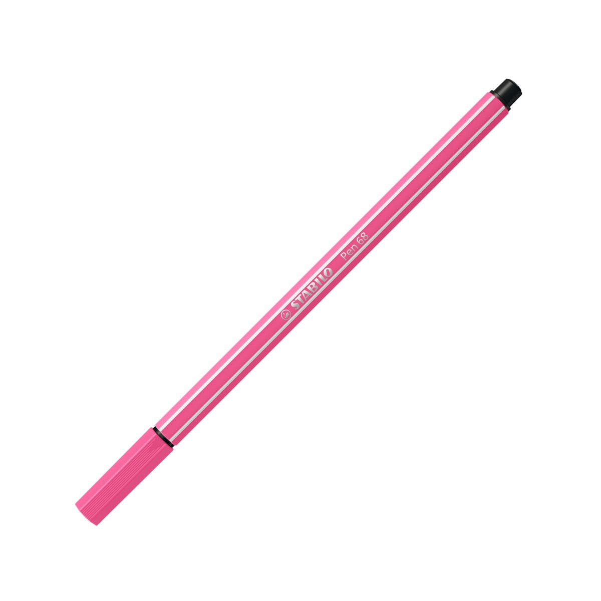 STABILO Pen 68 Premium-Filzstift Einzelstift rosa